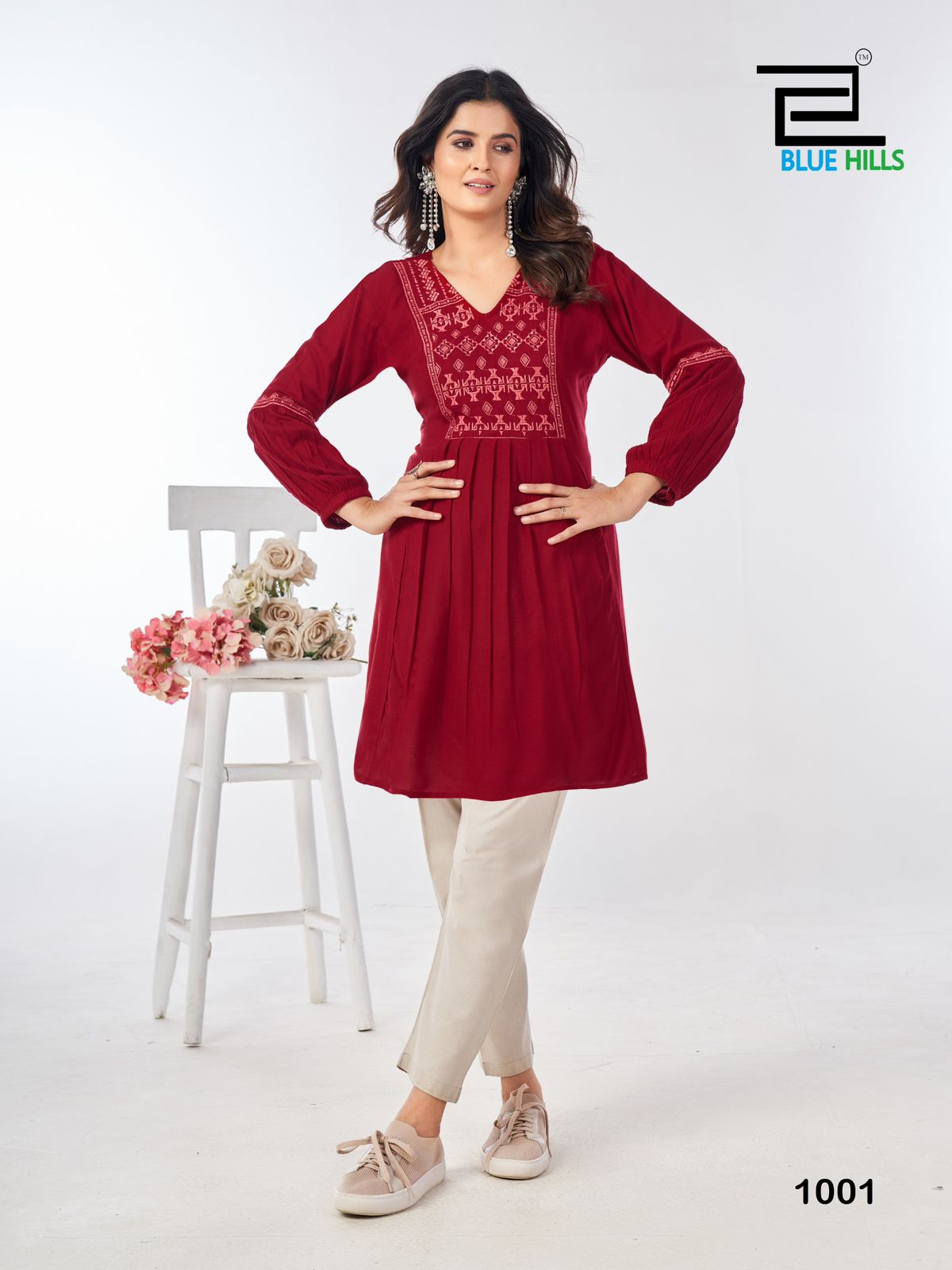 Blue Hills Manu Bhaker Ladies Tops Catalog collection 9