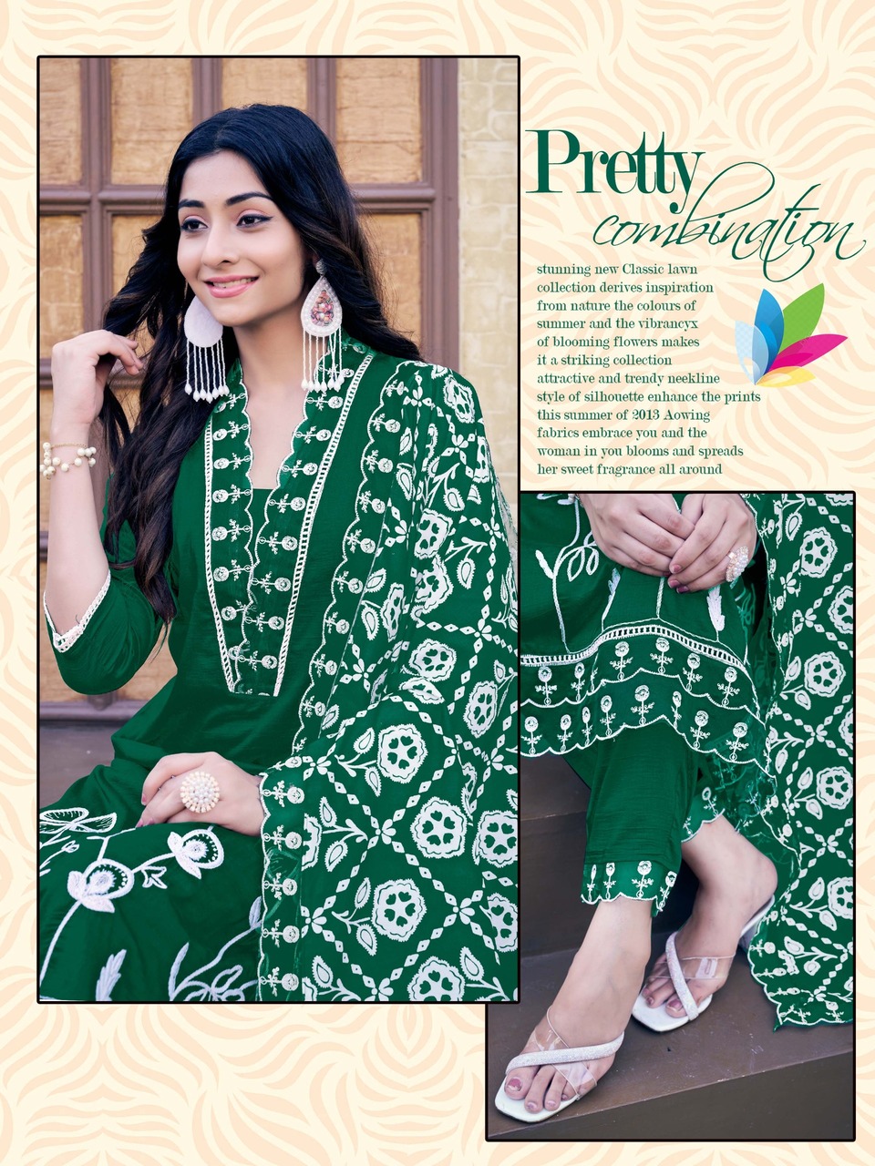 Parra Studio Kajal Embroidery Salwar Kameez Catalog collection 8