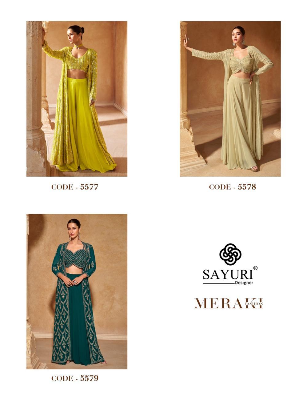 Sayuri Meraki Designer Wedding Salwar Suits Catalog collection 2