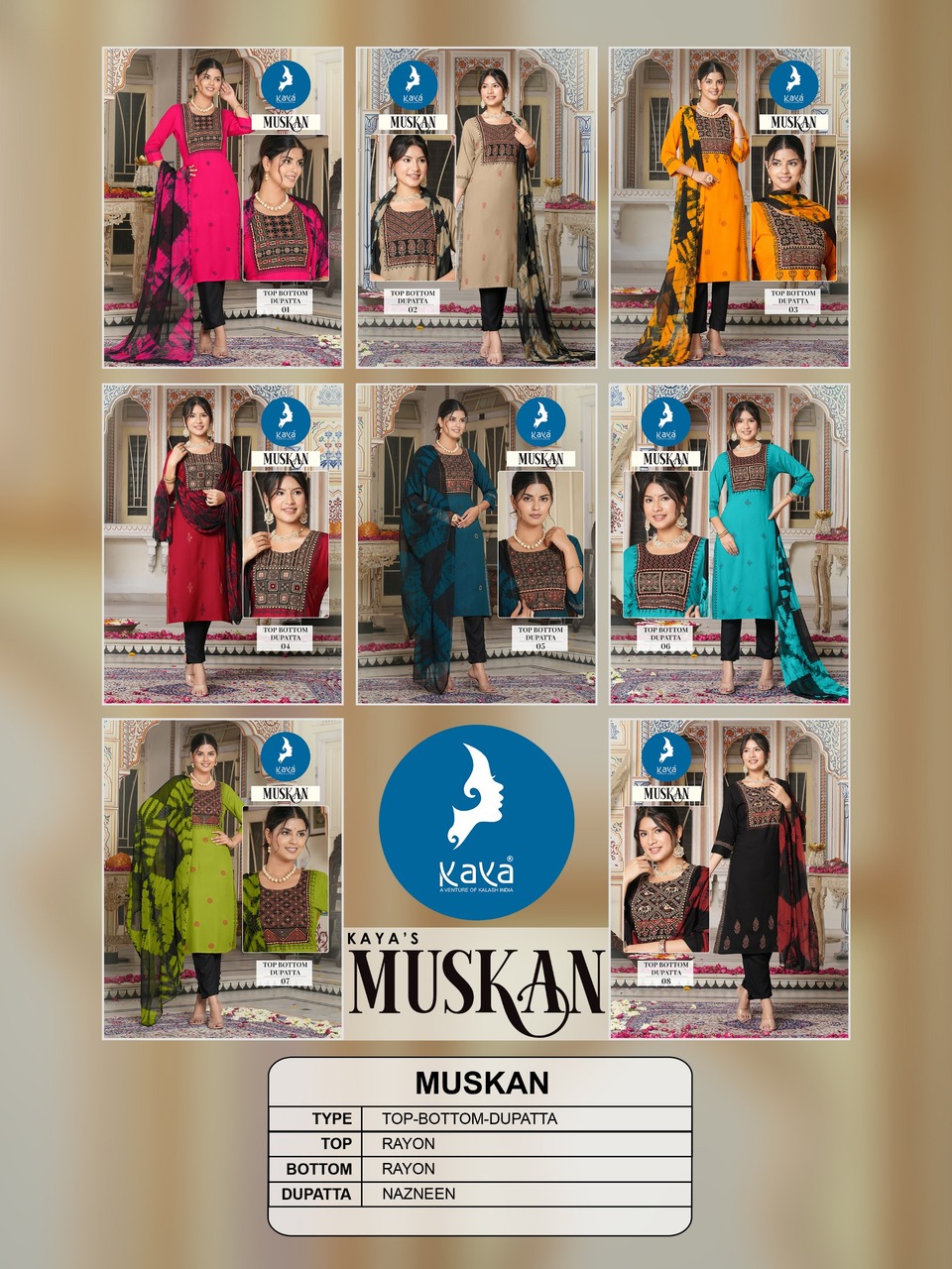 Kaya Muskan Readymade Dress Catalog collection 9