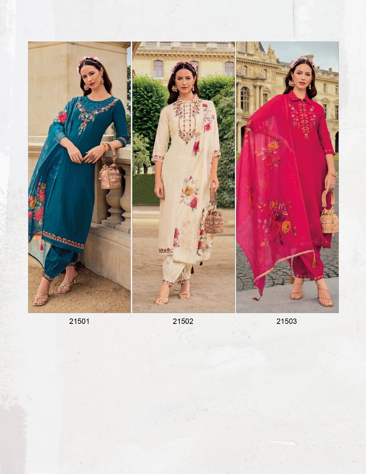 Lily Lali Khwaish Embroidery Salwar Kameez Catalog collection 13