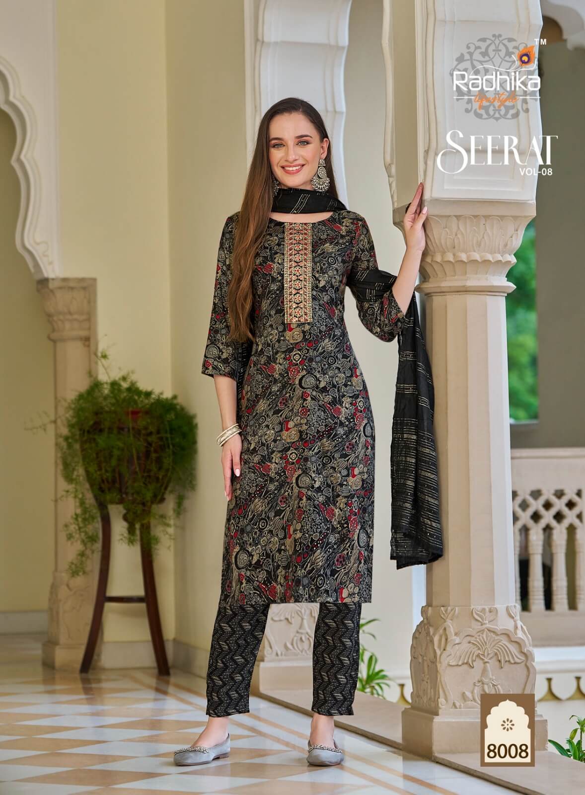 Radhika Lifestyle Seerat Vol 8 Printed Catalog collection 2