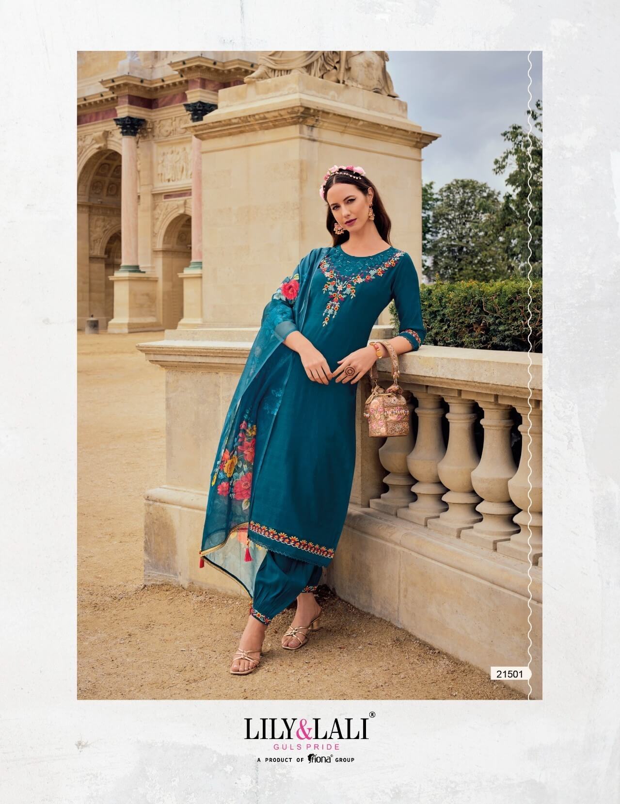 Lily Lali Khwaish Embroidery Salwar Kameez Catalog collection 11