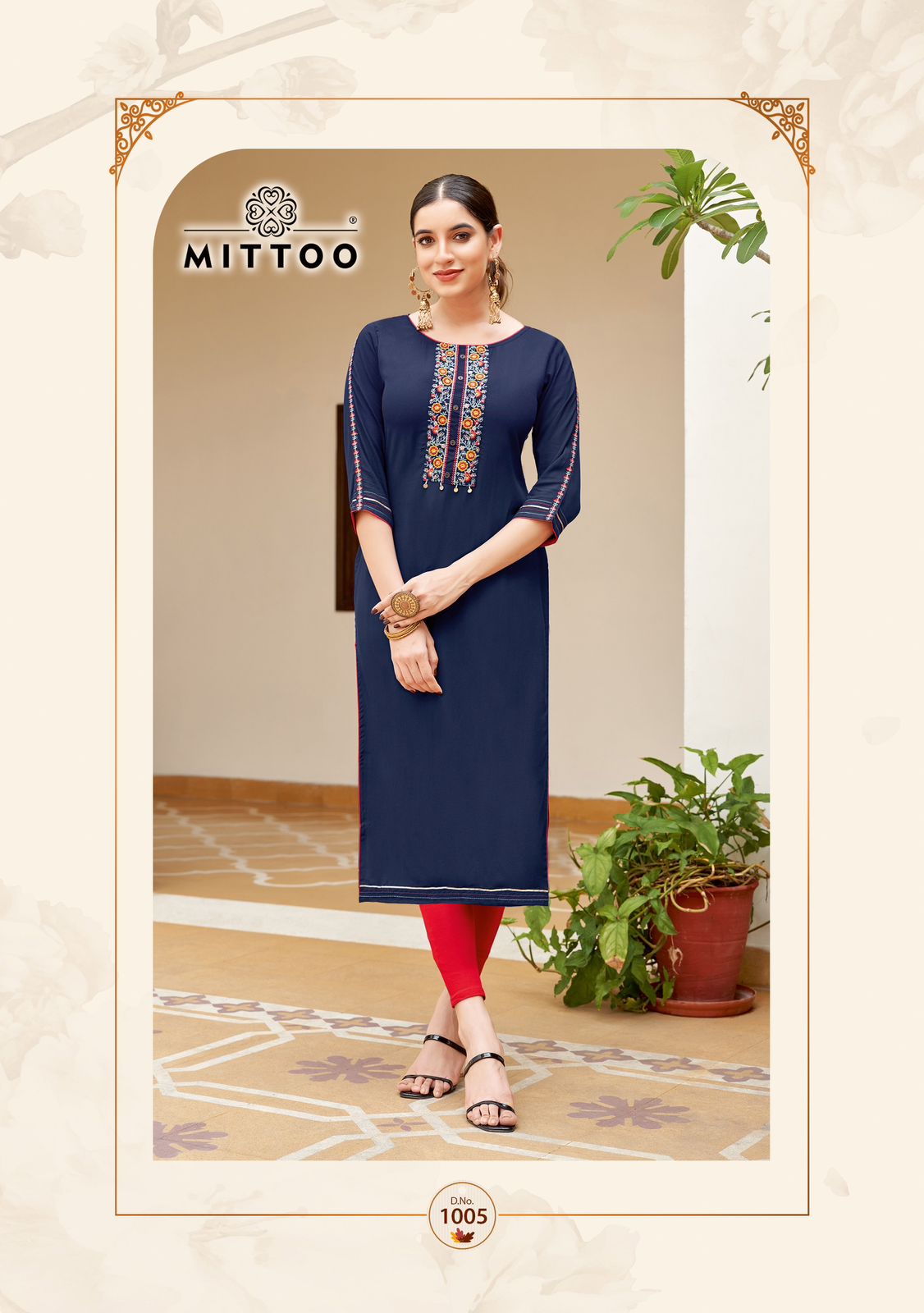 Mittoo Riona Rayon Kurti Catalog collection 2