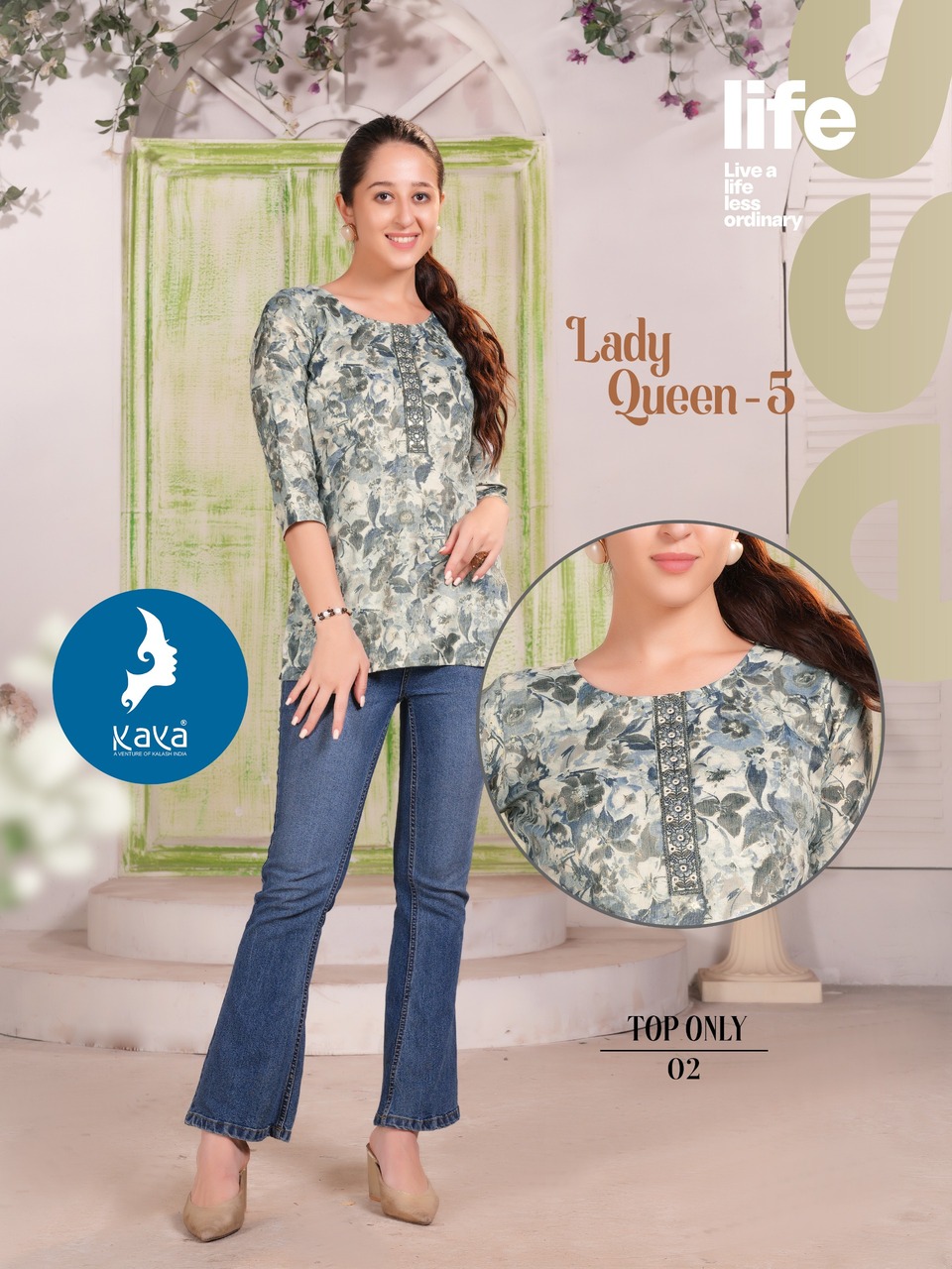 Kaya Lady Queen 5 Ladies Top Catalog collection 8