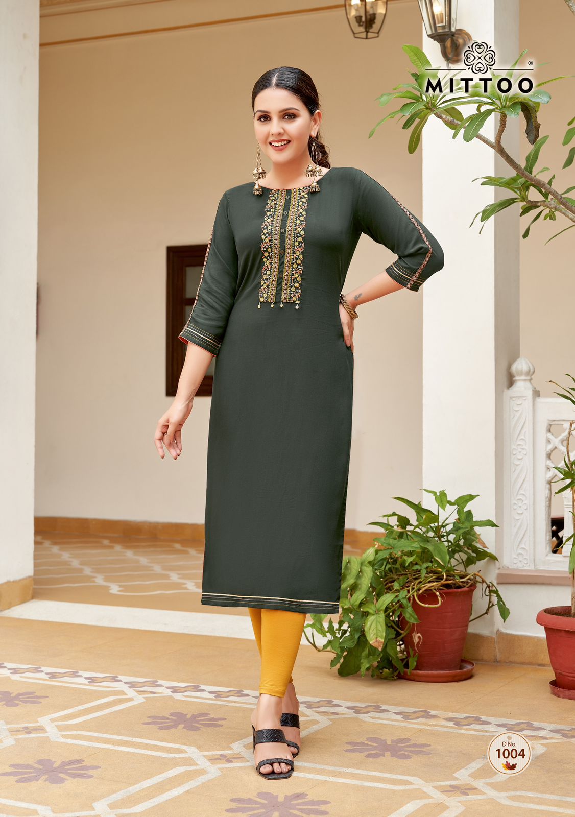 Mittoo Riona Rayon Kurti Catalog collection 9