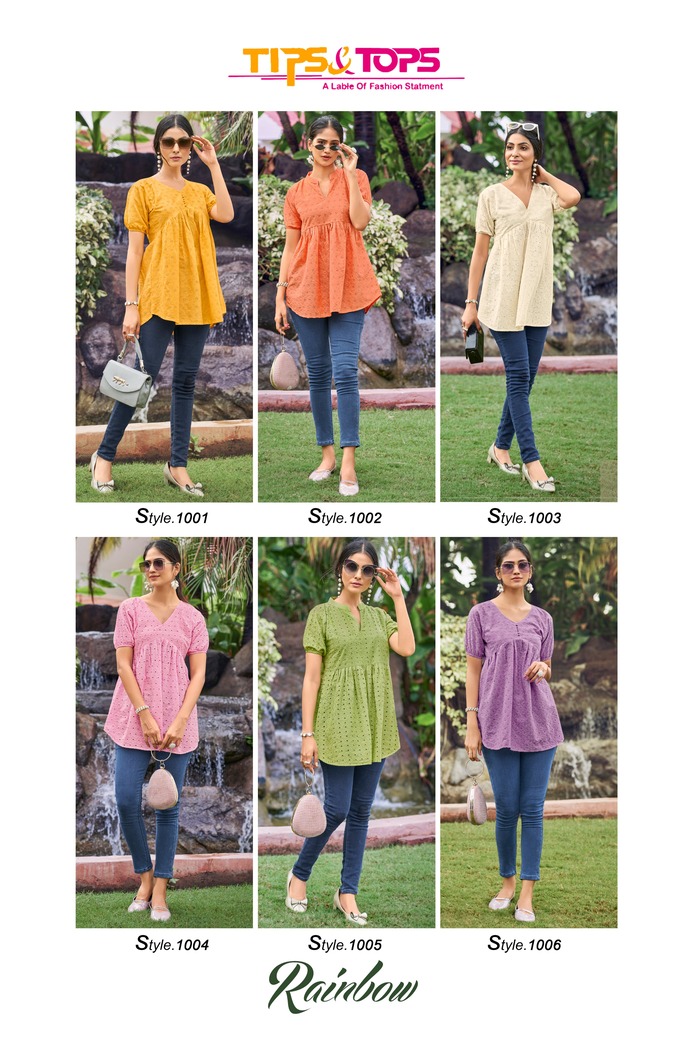 Tips And Tops Rainbow Ladies Top Catalog collection 1