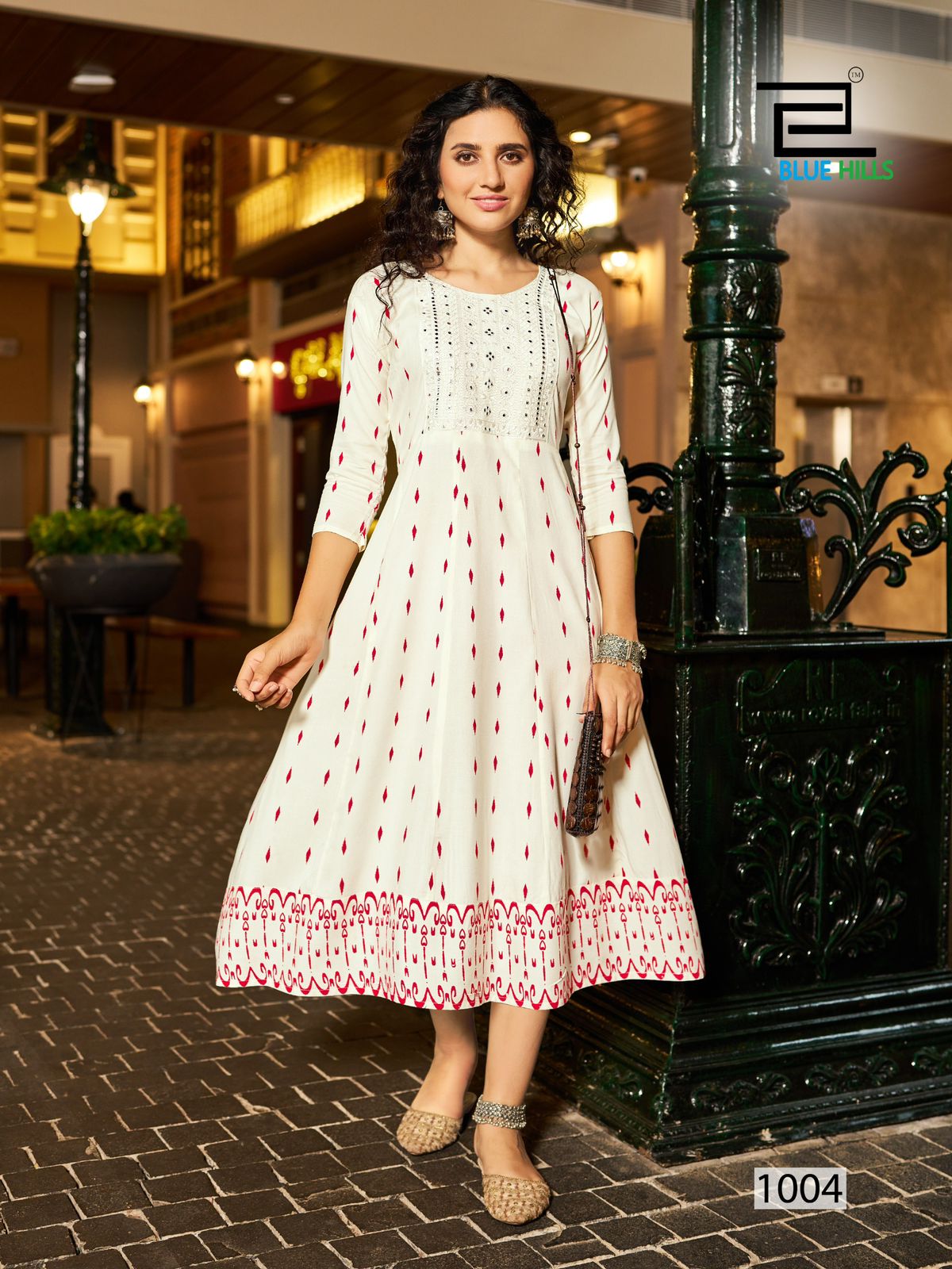 Blue Hills Zudio Anarkali Kurti Catalog collection 4