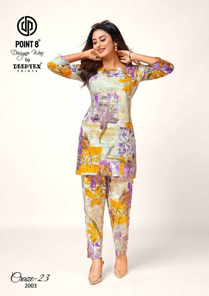 Deeptex Point 8 Craze vol 2 Co Ord Set Catalog collection 1