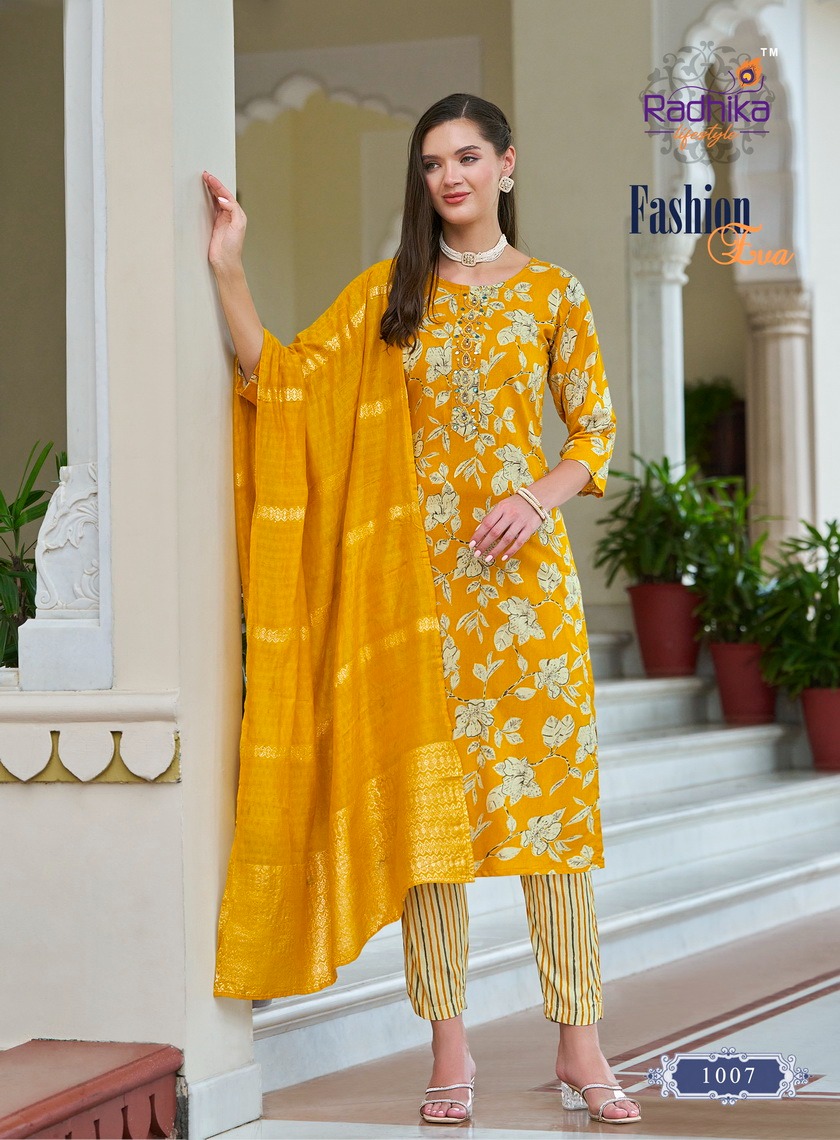 Radhika Lifestyle Eva Printed Salwar Kameez Catalog collection 2