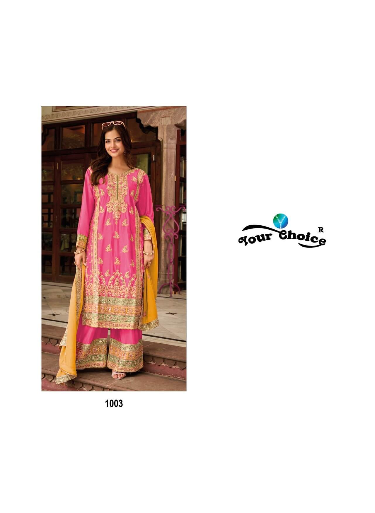 Your Choice Galaxy 4 Pakistani Suits Catalog collection 1