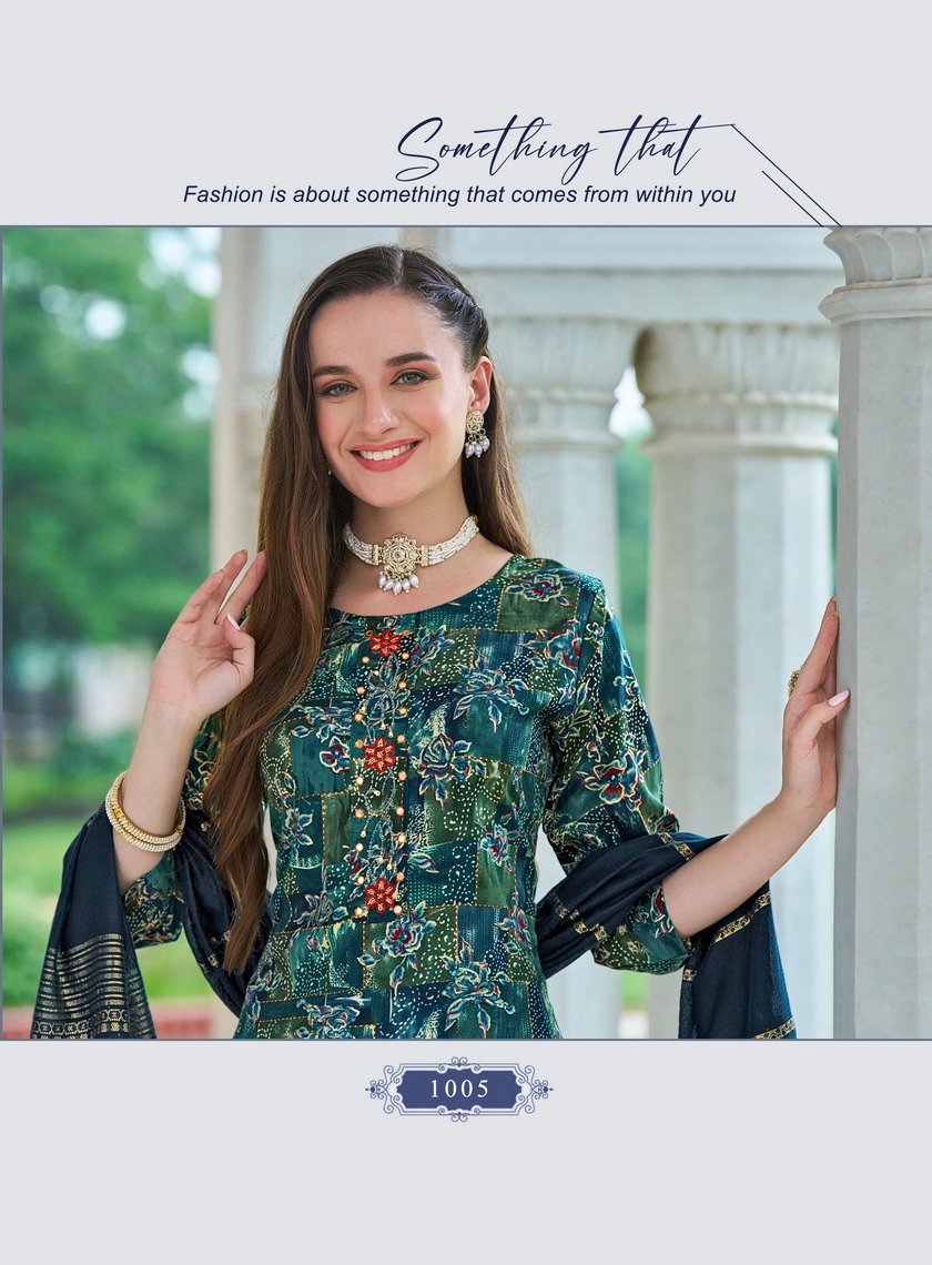 Radhika Lifestyle Eva Printed Salwar Kameez Catalog collection 6