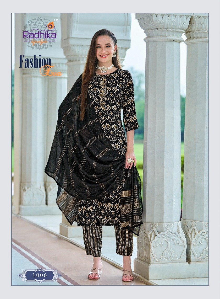 Radhika Lifestyle Eva Printed Salwar Kameez Catalog collection 4