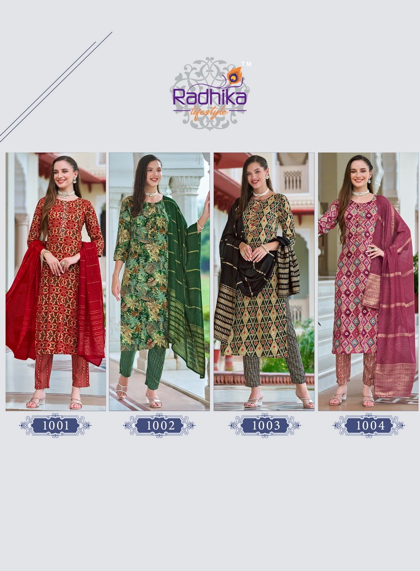 Radhika Lifestyle Eva Printed Salwar Kameez Catalog collection 14