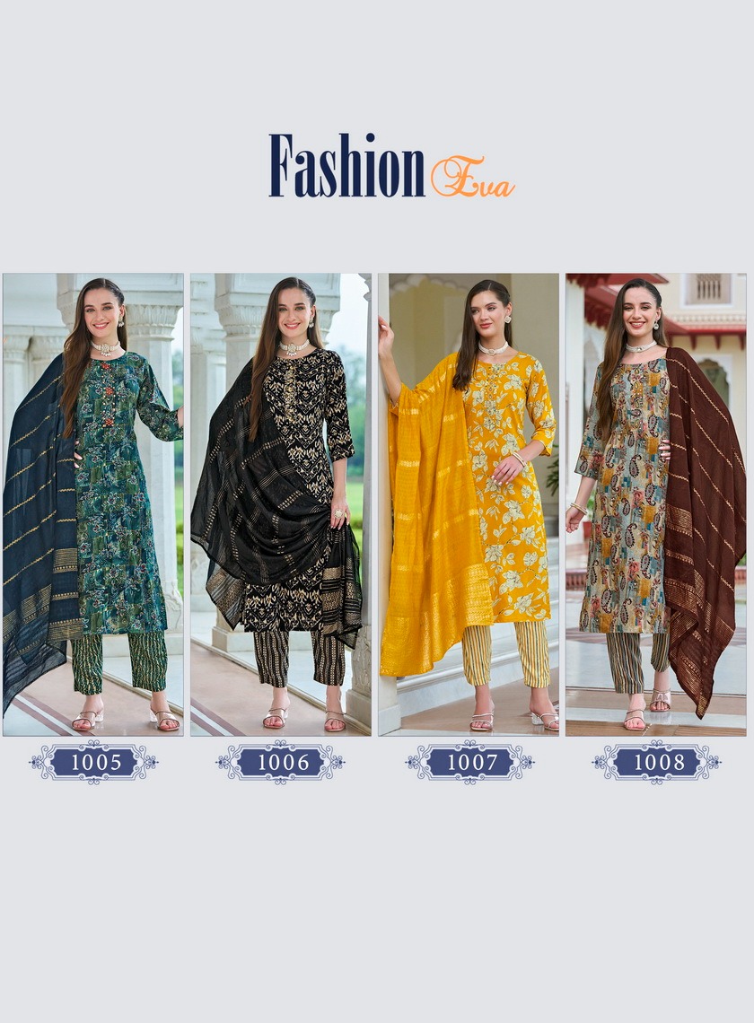 Radhika Lifestyle Eva Printed Salwar Kameez Catalog collection 13