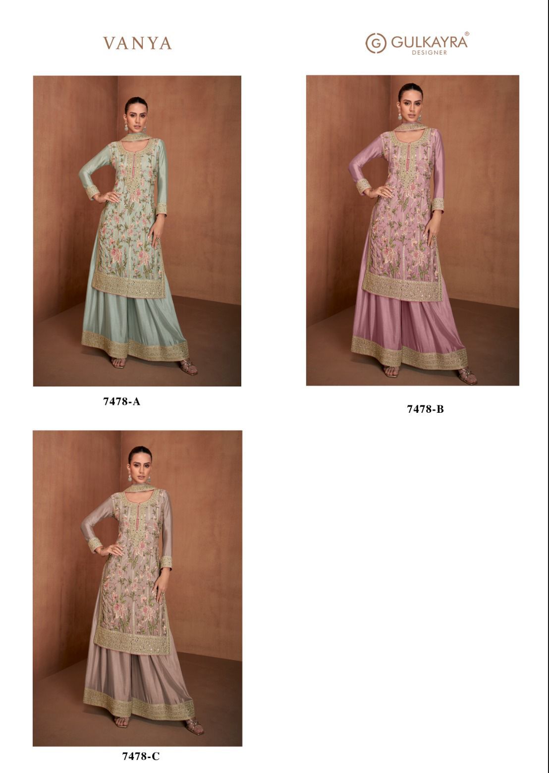 GulKayra Vanya Designer Wedding Party Catalog collection 8