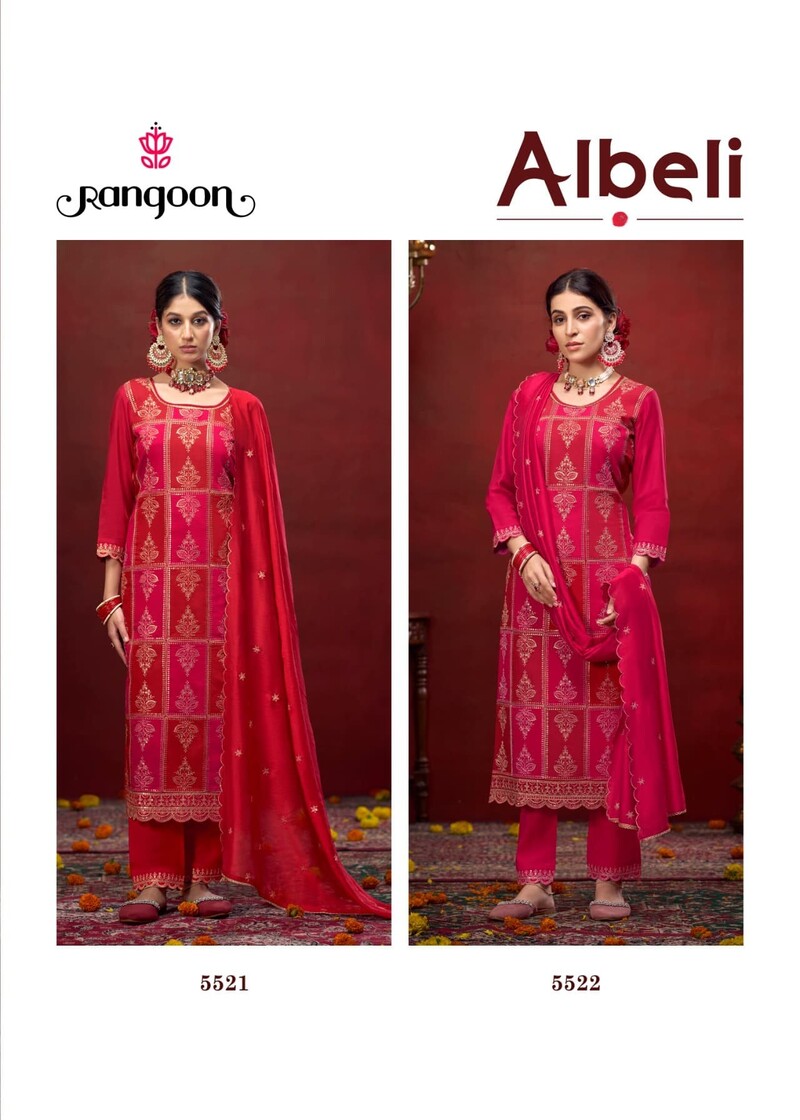 Rangoon Albeli Designer Party Salwar Suits Catalog collection 1