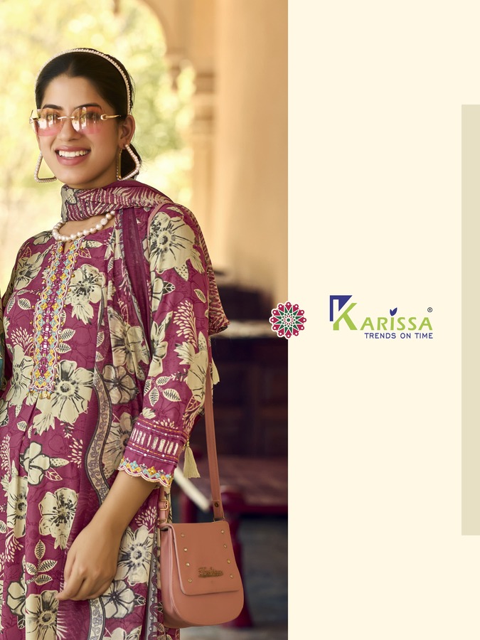 Karissa Haseena Vol 2 Printed Salwar Kameez Catalog collection 4