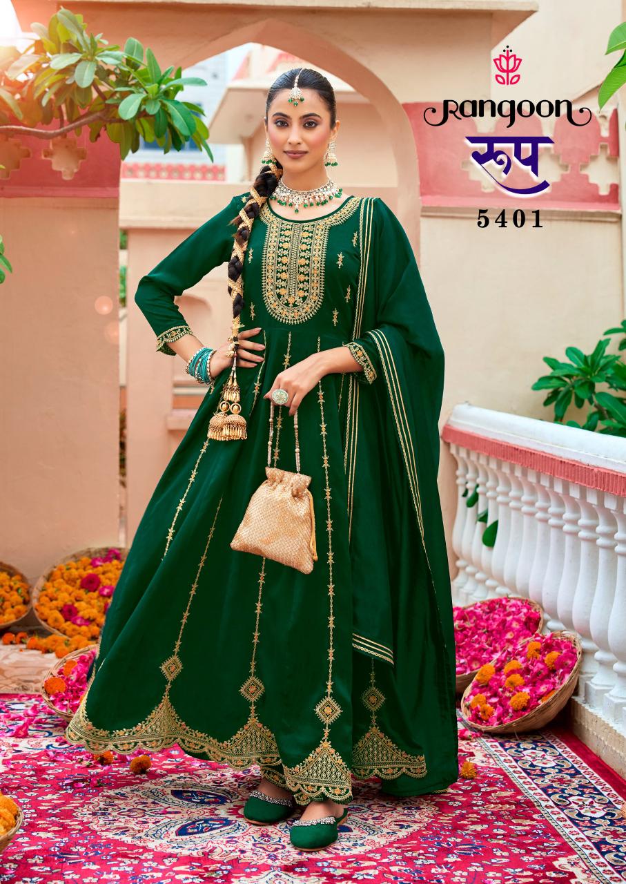 Rangoon Roop Anarkali Suits Catalog collection 1