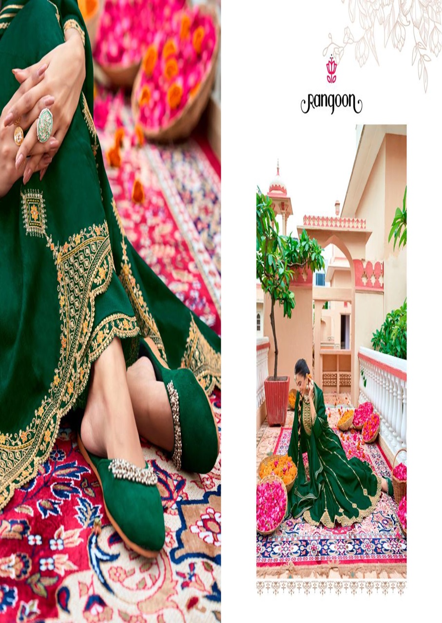 Rangoon Roop Anarkali Suits Catalog collection 5