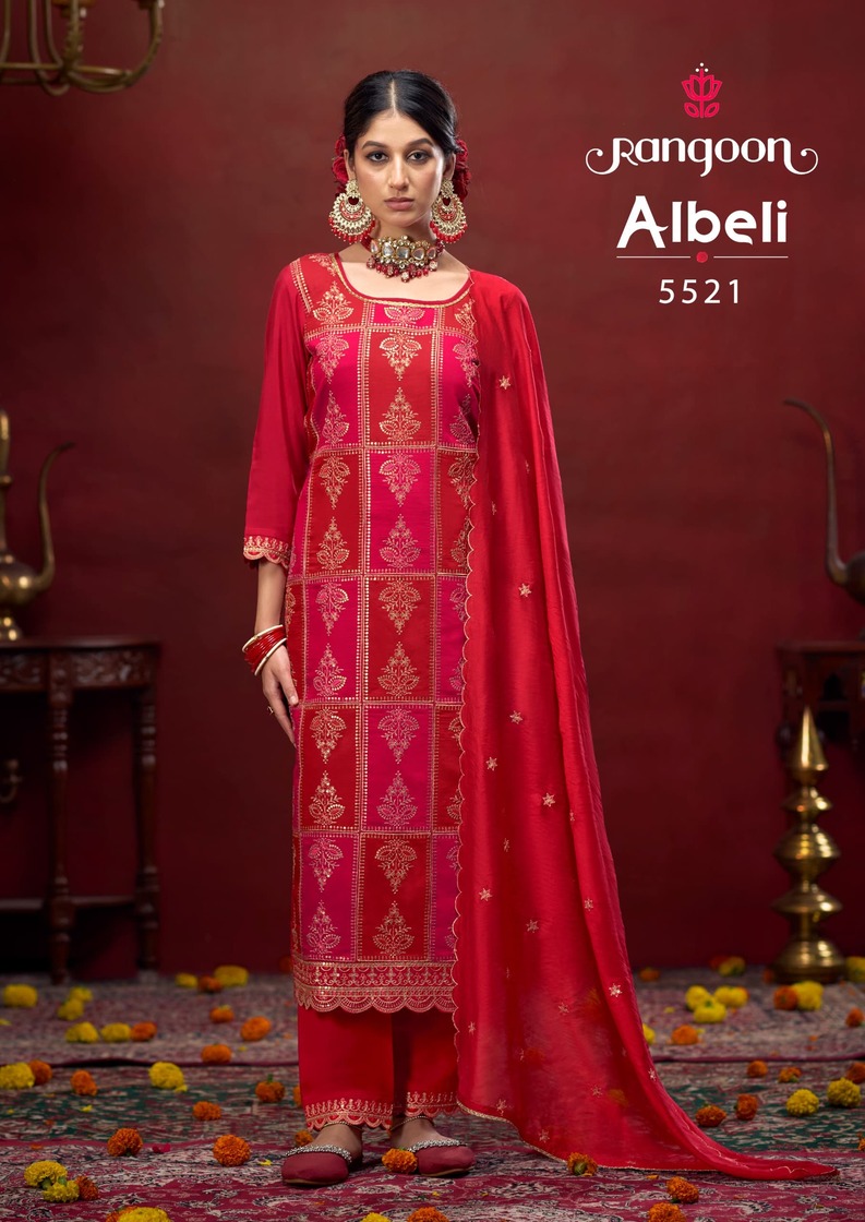 Rangoon Albeli Designer Party Salwar Suits Catalog collection 3