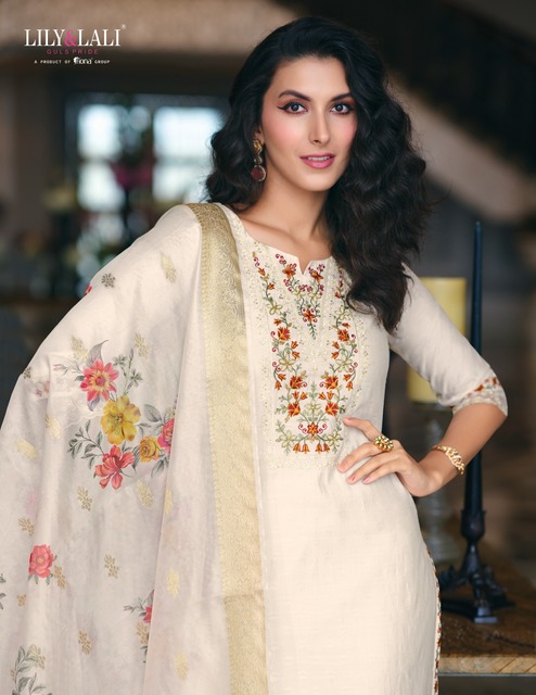 Lily Lali Rubab Embroidery Salwar Kameez Catalog collection 7