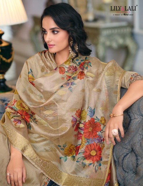 Lily Lali Rubab Embroidery Salwar Kameez Catalog collection 13