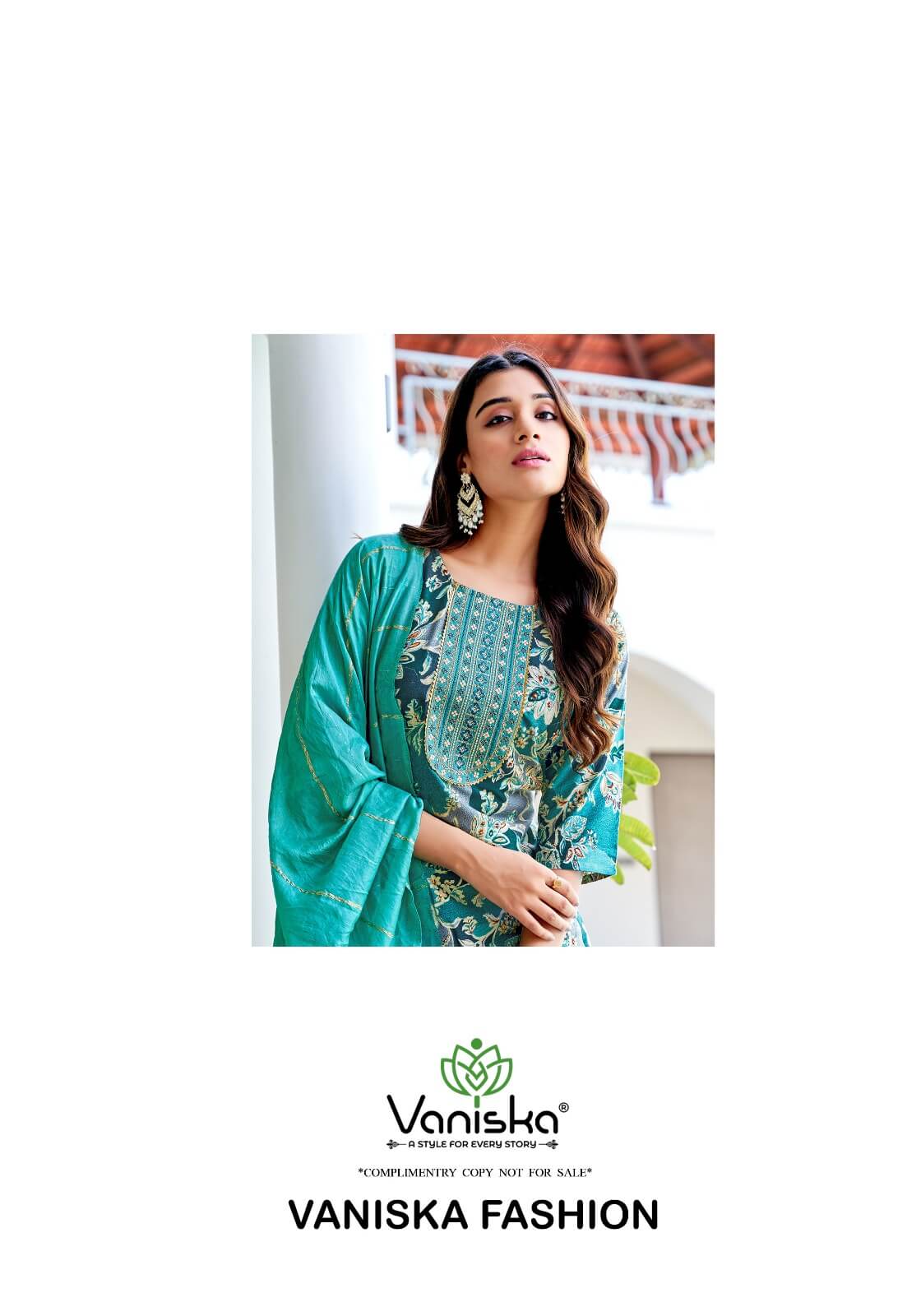 Vaniska Sitara Vol 1 Printed Salwar Kameez Catalog collection 1