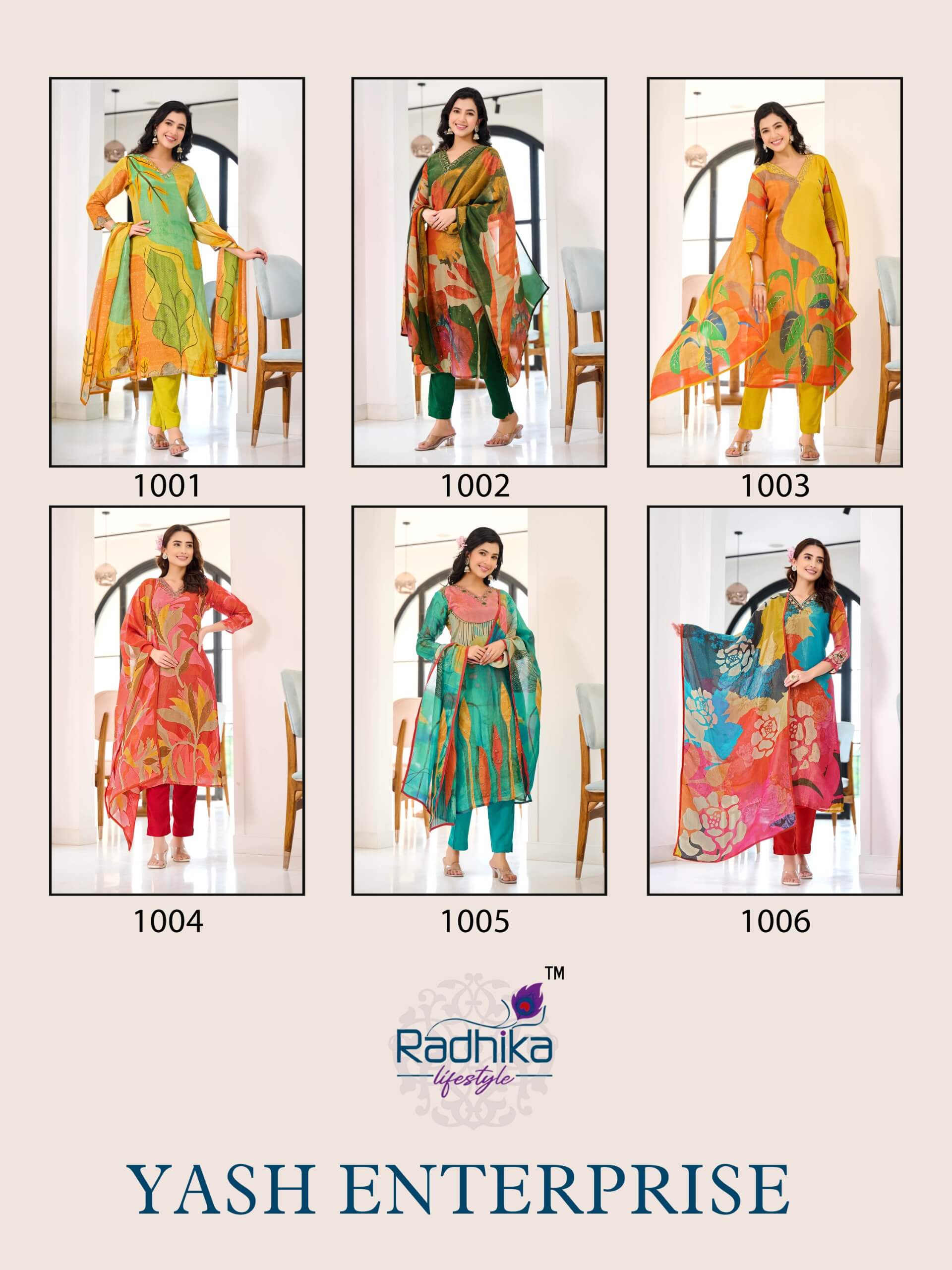 Radhika Lifestyle Womaniya Printed Salwar Kameez Catalog collection 1