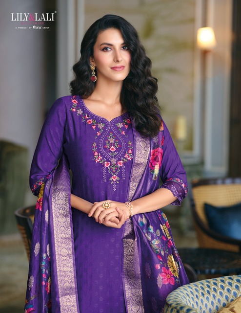 Lily Lali Rubab Embroidery Salwar Kameez Catalog collection 10