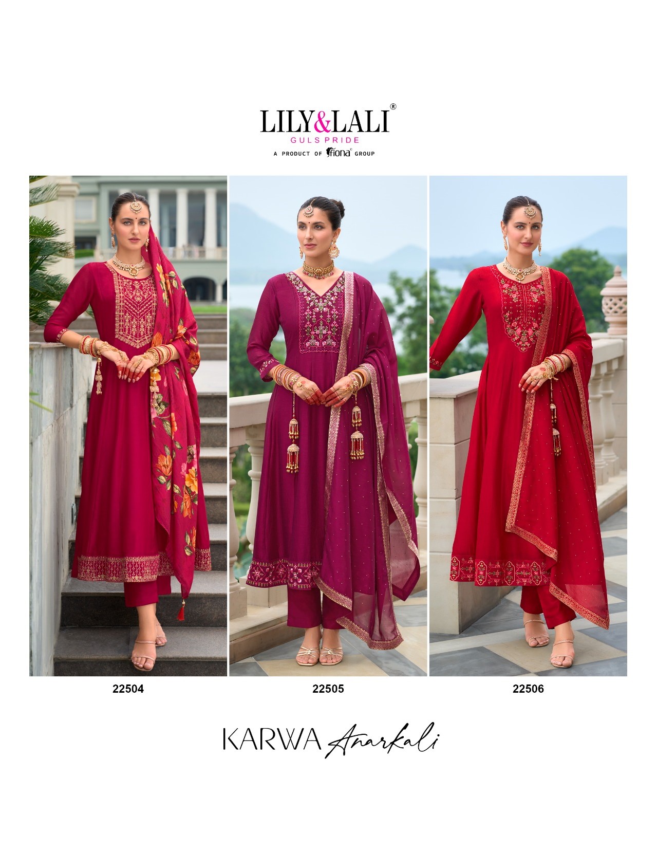 Lily Lali Karwa Anarkali Suits Catalog collection 10