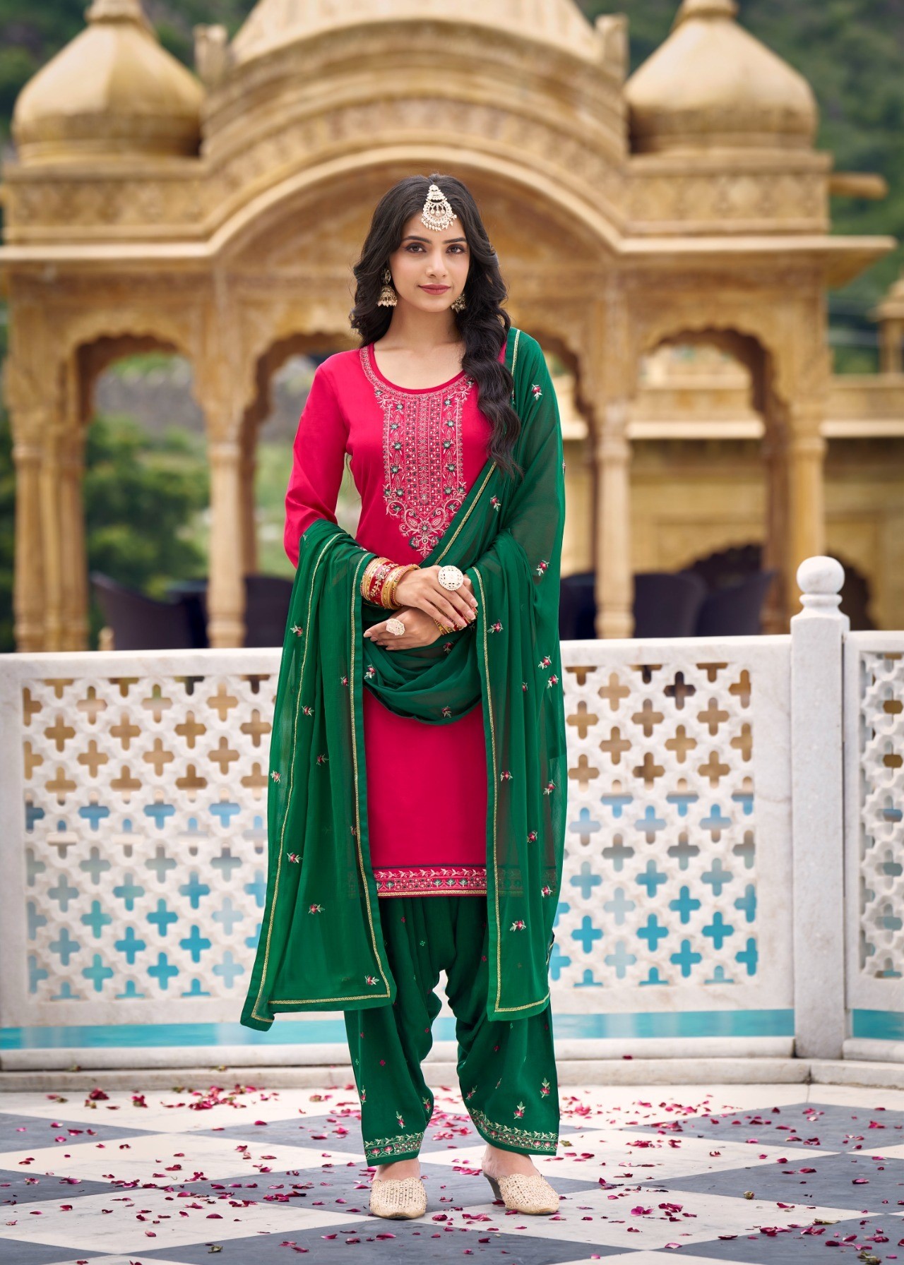 Kessi Patiala House Vol 100 Punjabi Dress Materials Catalog collection 1