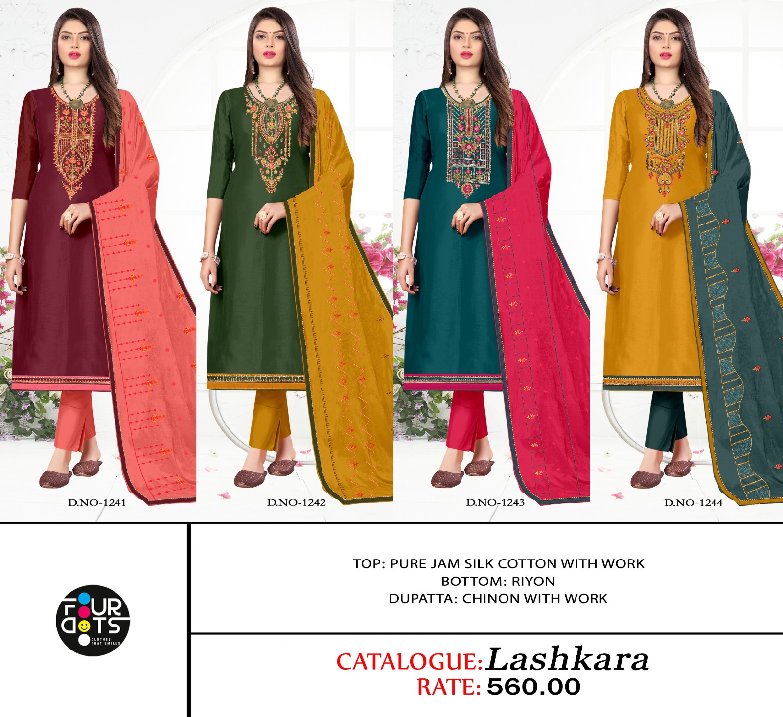 Fourdots Lashkara Readymade Dress Catalog collection 1