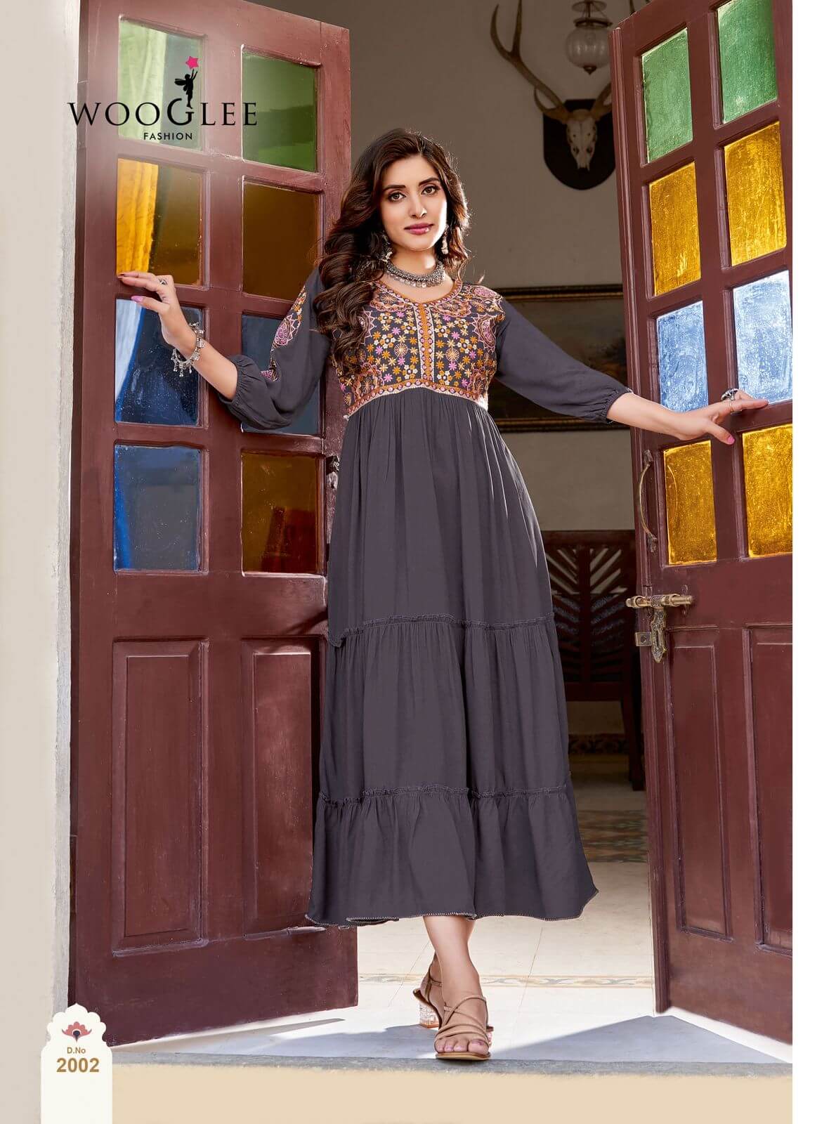 Wooglee Fashion Anchal One Piece Dress Catalog collection 6