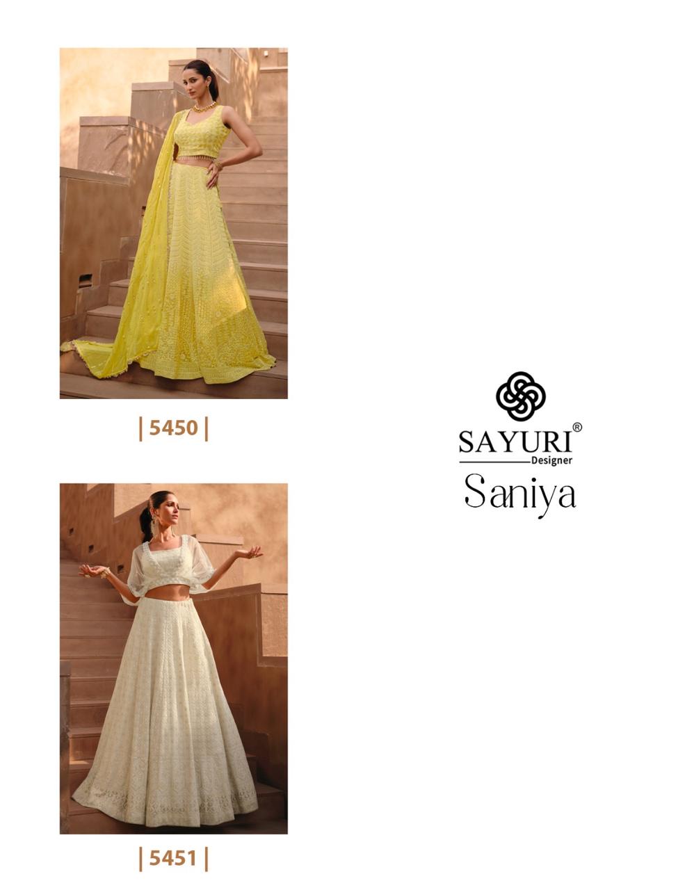 Sayuri Designer Saniya Wedding Party Salwar Suits Catalog collection 8