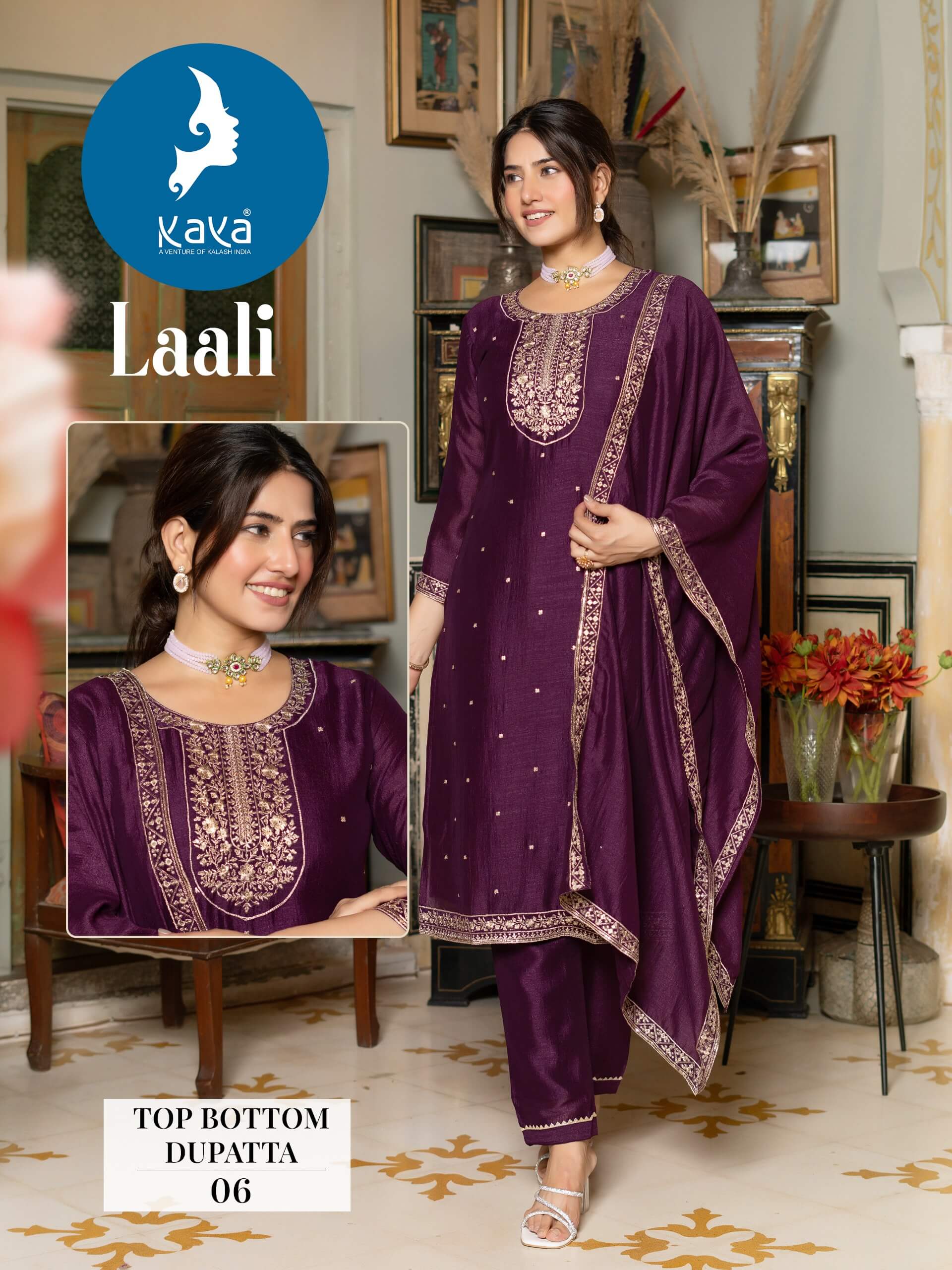 Kaya Kurti Laali Readymade Dress Catalog collection 3