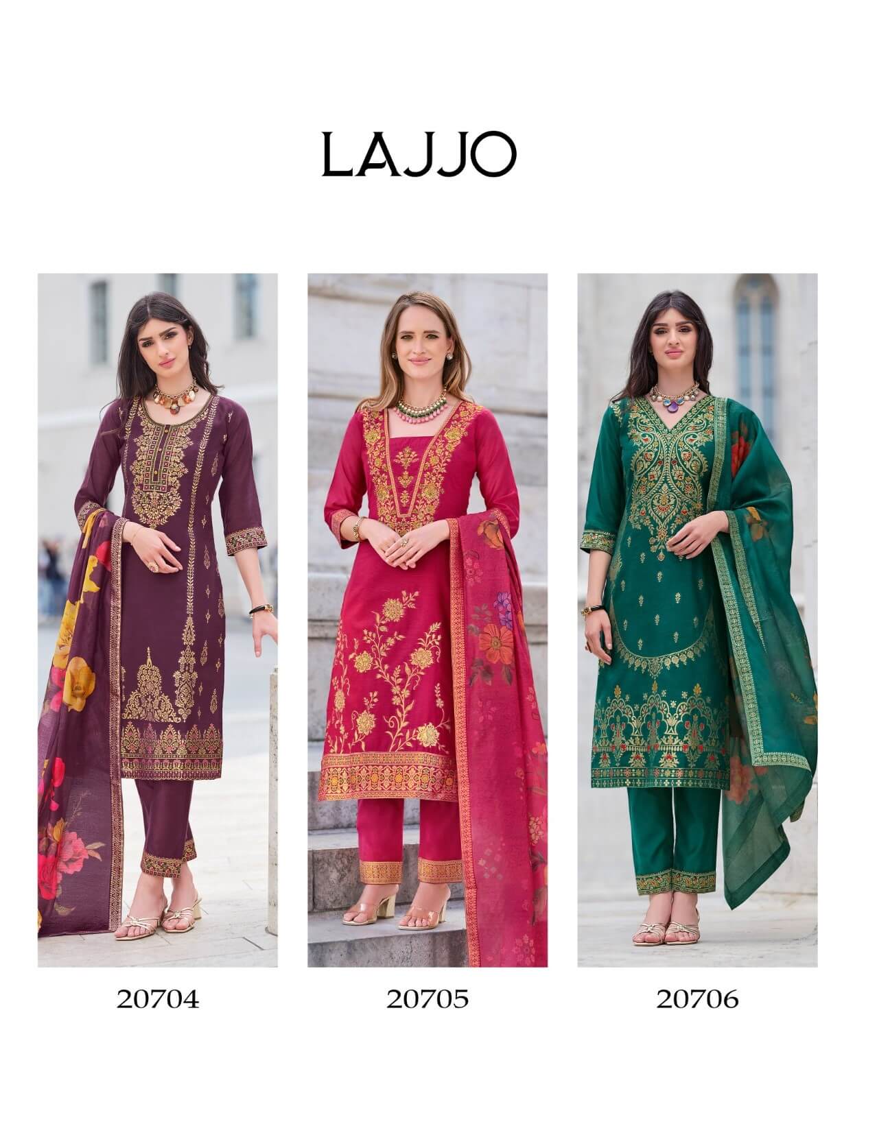 Lily Lali Lajjo Readymade Dress Catalog collection 3