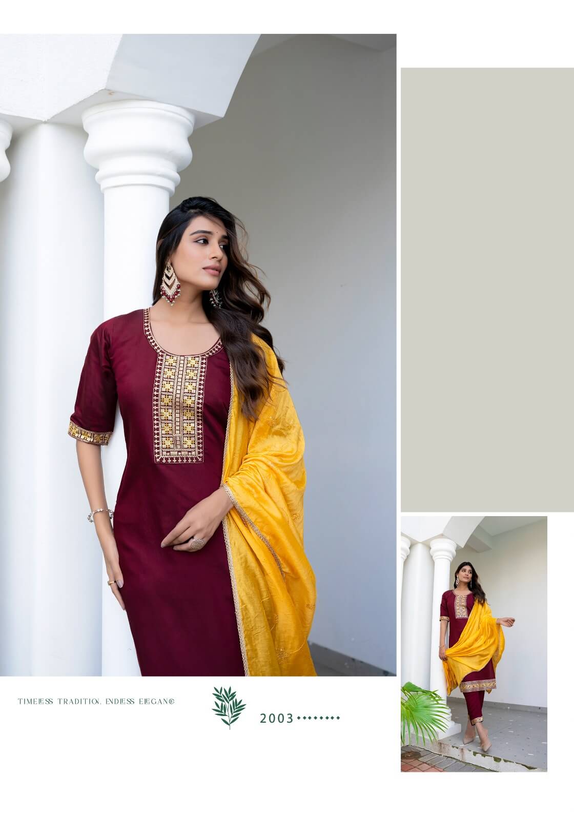 Vaniska Fiza Vo 2 Straight Cut Kurti Bottom Dupatta Catalog collection 7