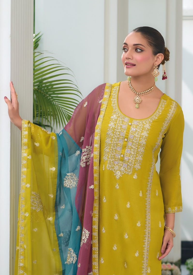 Zaveri Simer Embroidery Salwar Kameez Catalog collection 5