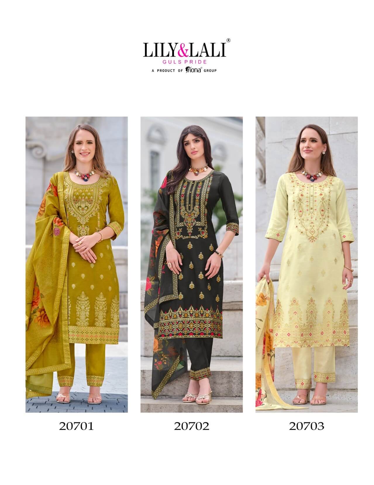 Lily Lali Lajjo Readymade Dress Catalog collection 9