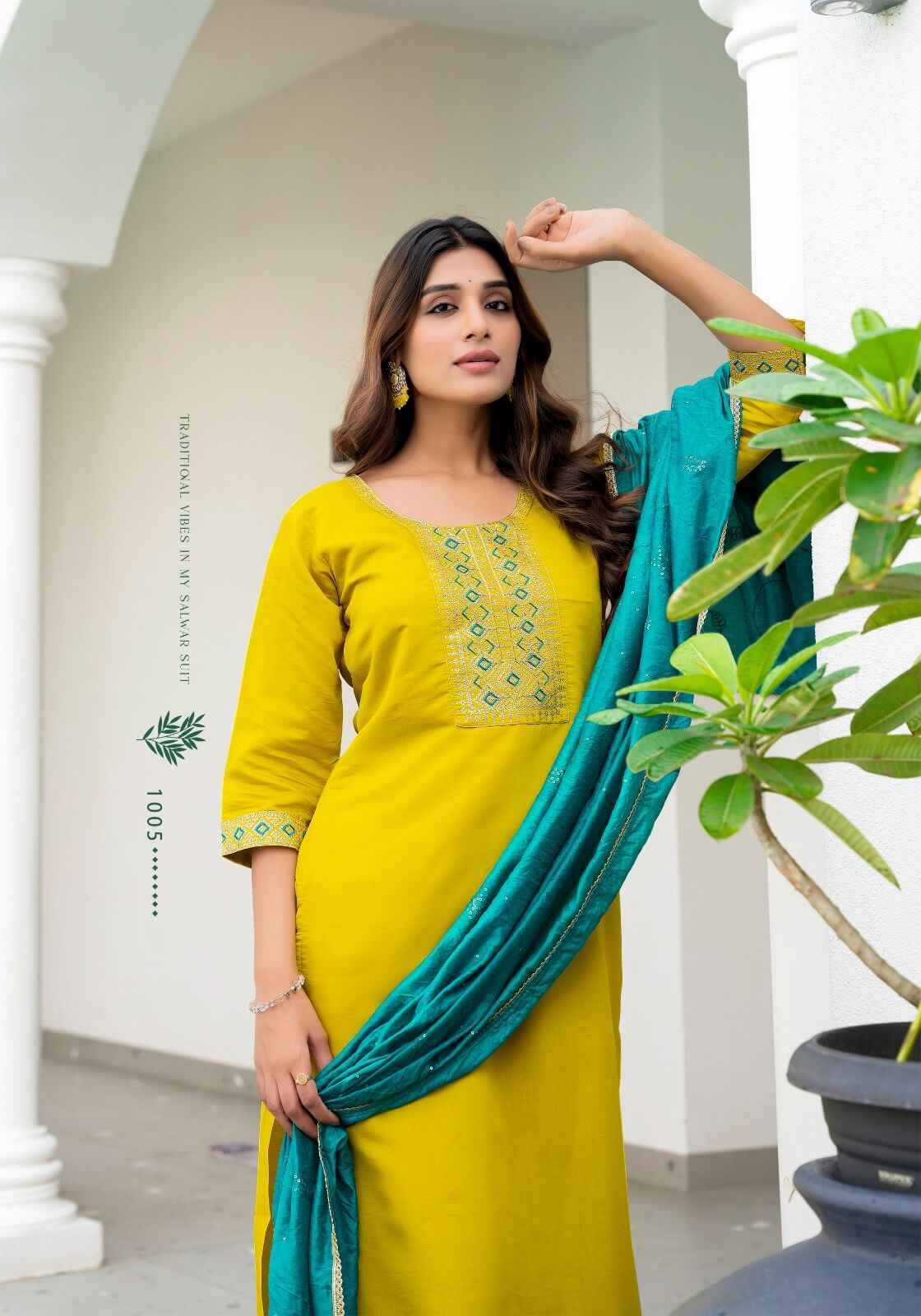 Vaniska Fiza Vo 2 Straight Cut Kurti Bottom Dupatta Catalog collection 13