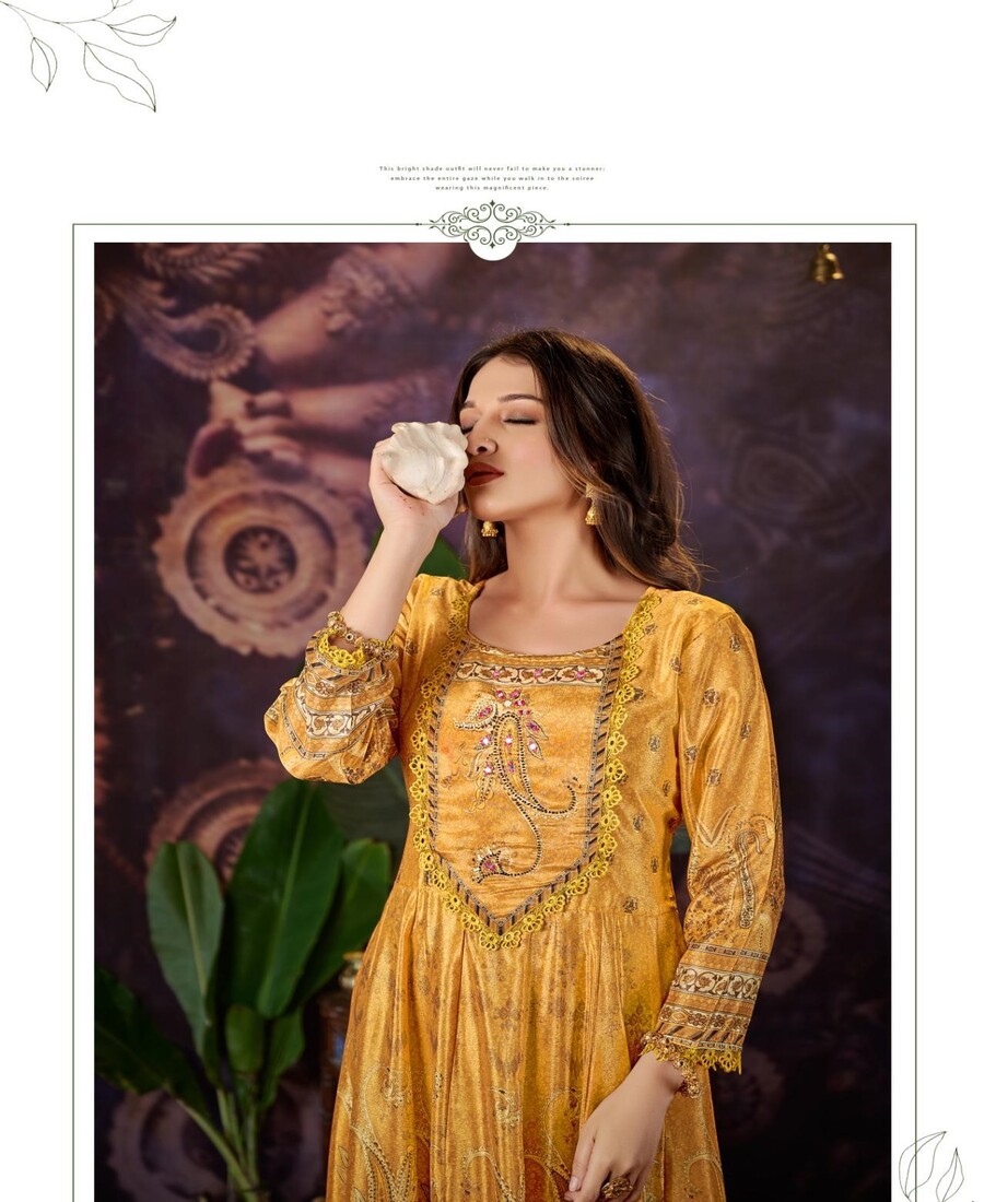 Poonam Designer Puja One Piece Dress Catalog collection 5