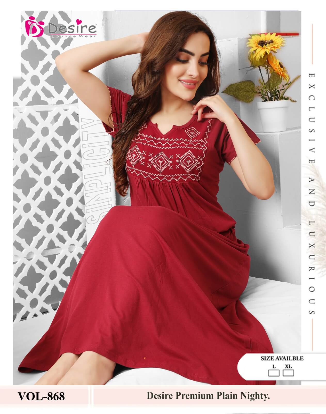 Desire Premium Night Dress Catalog collection 4