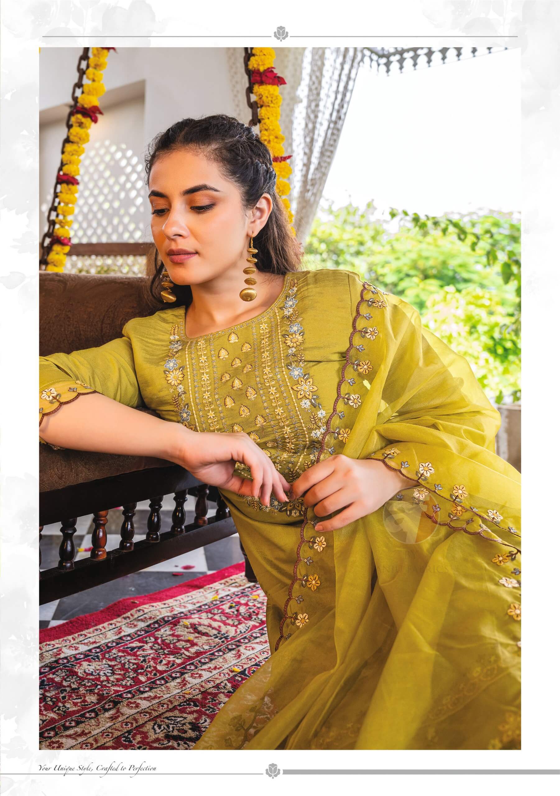 Anju Fabrics Sundari Vol 2 Embroidery Salwar Kameez Catalog collection 10