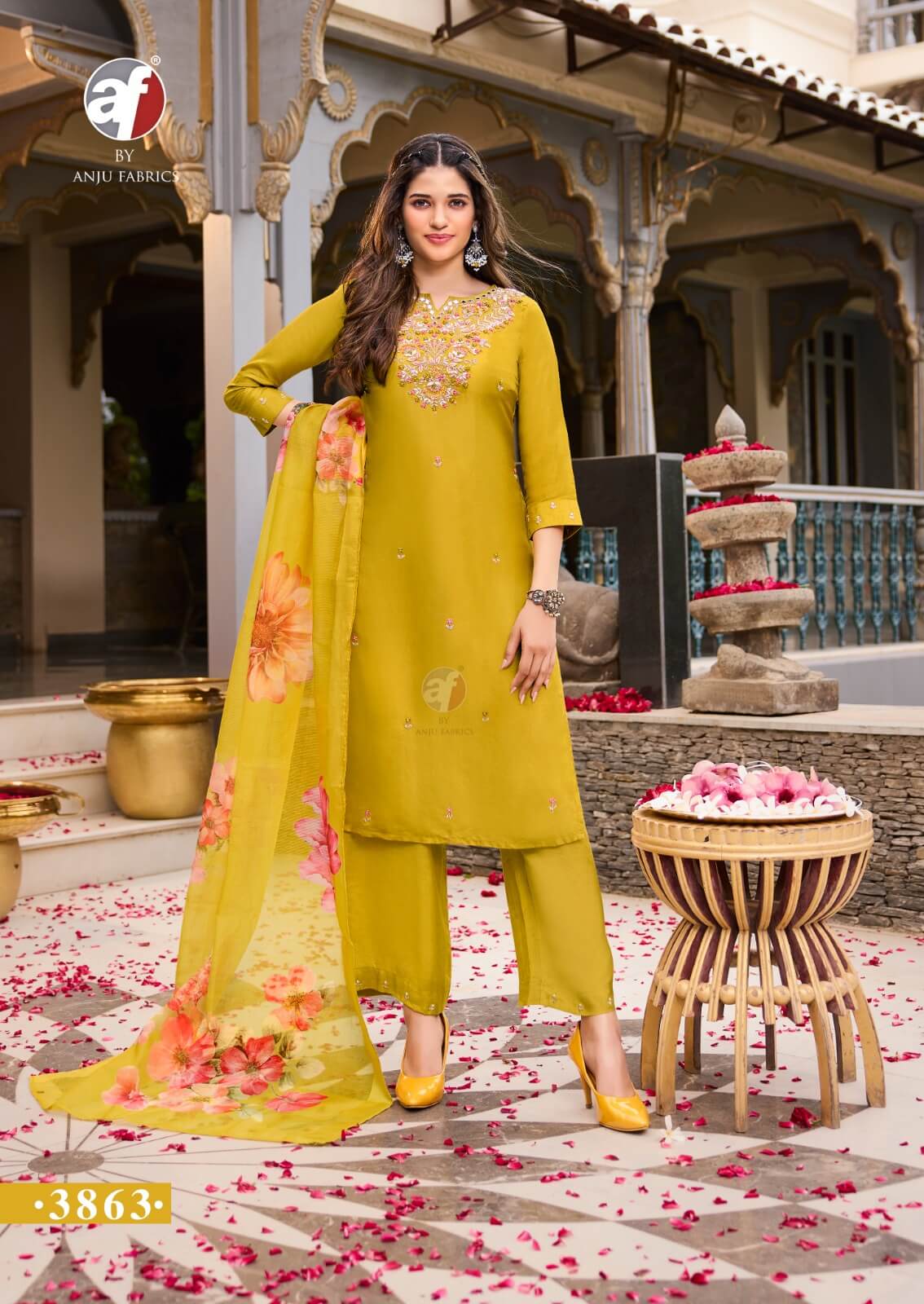 Anju Fabrics Ghunghat Vol 11 Readymade Dress Catalog collection 8