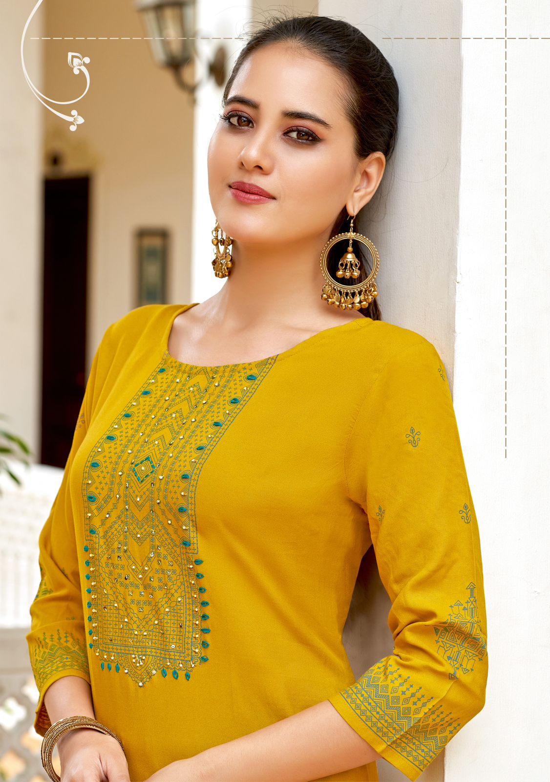 Kadlee Aneri Rayon Kurti Catalog collection 6