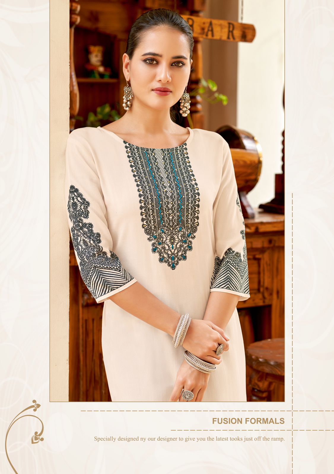 Kadlee Aneri Rayon Kurti Catalog collection 8