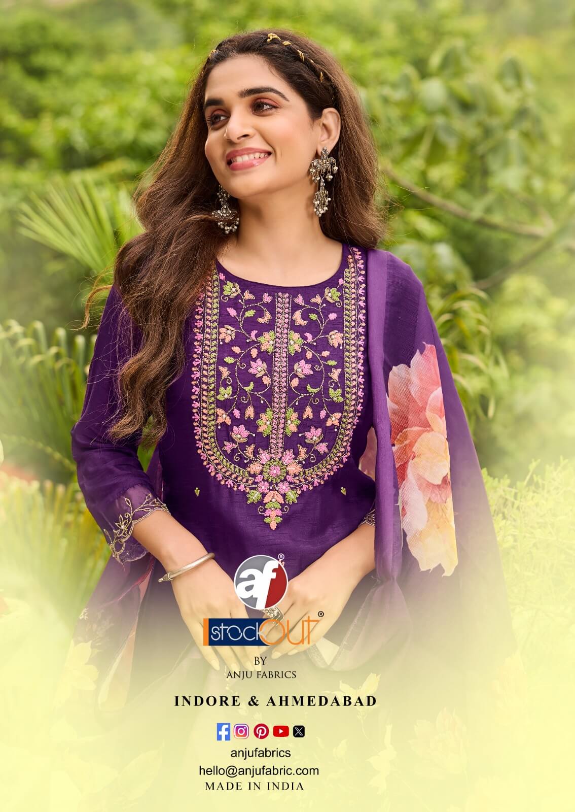 Anju Fabrics Ghunghat Vol 11 Readymade Dress Catalog collection 15