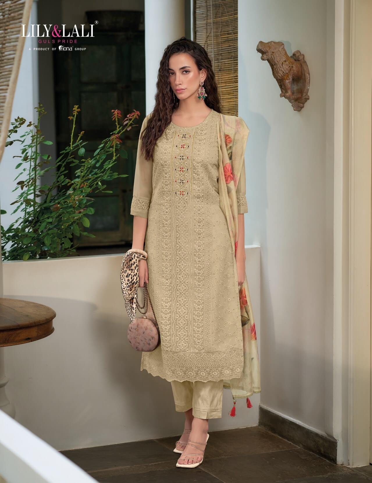 Lily Lali Organza Chikankari Vol 3 Salwar Kameez Catalog collection 15