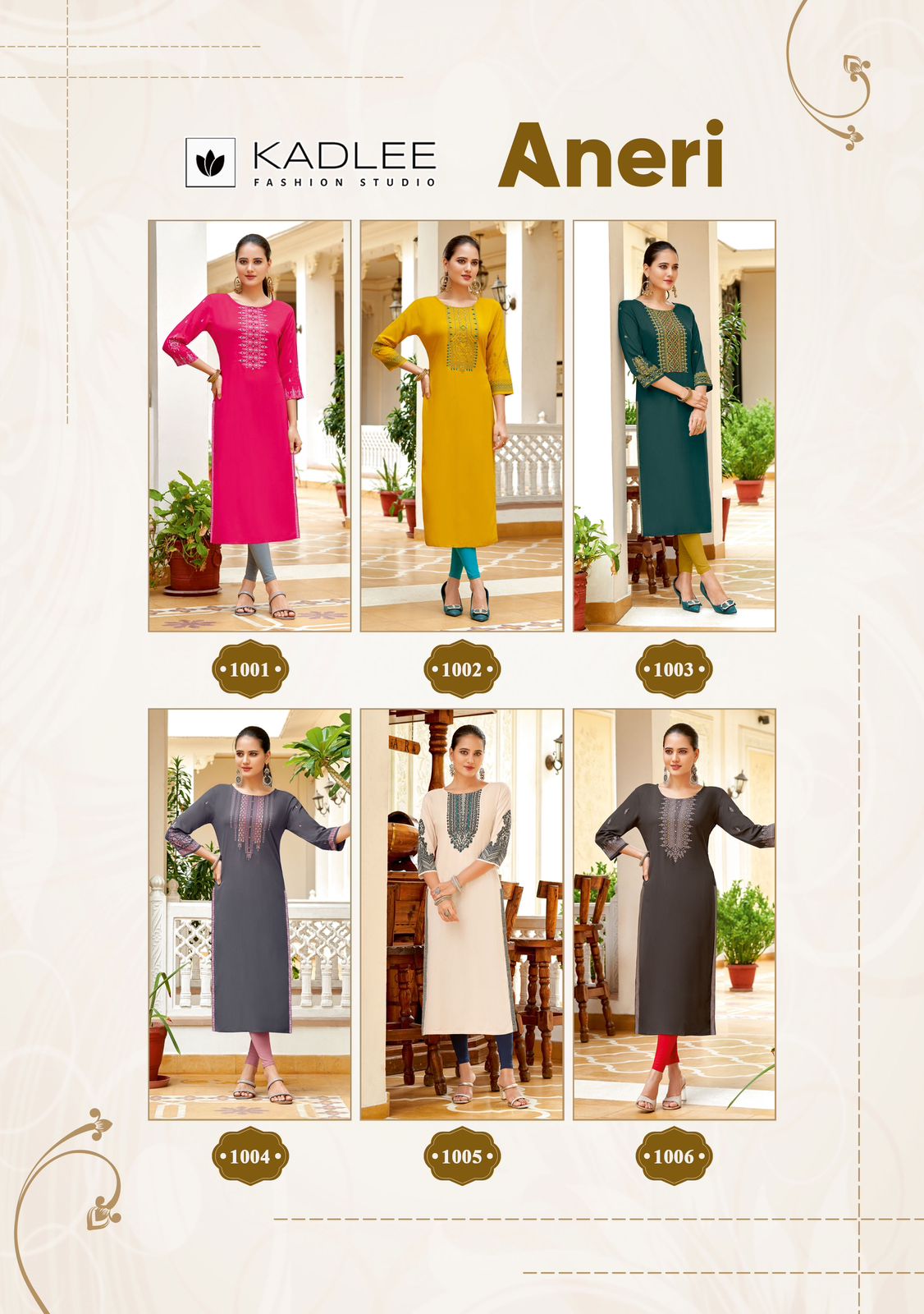 Kadlee Aneri Rayon Kurti Catalog collection 10